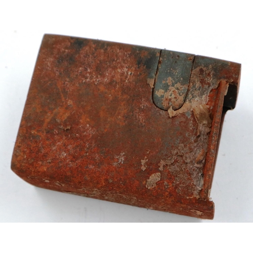 2214 - Rare WWII German Volksturm Issue PPSH MP40 magazine adapter. P&P Group 1 (£14+VAT for the first lot ... 