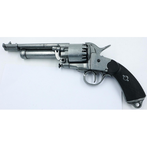 2220 - Replica Confederate LeMat revolver with full working mechanism, (non-firing). P&P Group 2 (£18+VAT f... 