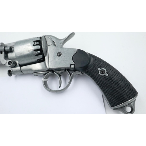 2220 - Replica Confederate LeMat revolver with full working mechanism, (non-firing). P&P Group 2 (£18+VAT f... 