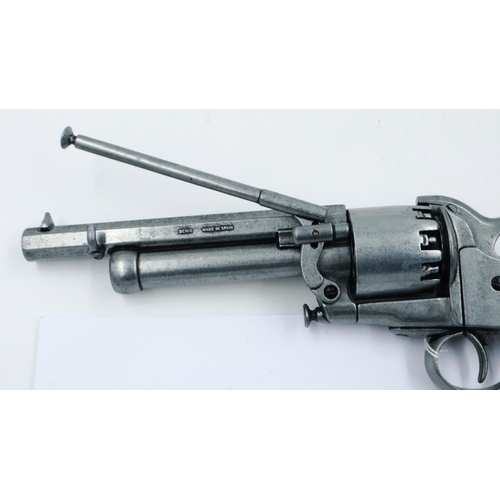 2220 - Replica Confederate LeMat revolver with full working mechanism, (non-firing). P&P Group 2 (£18+VAT f... 