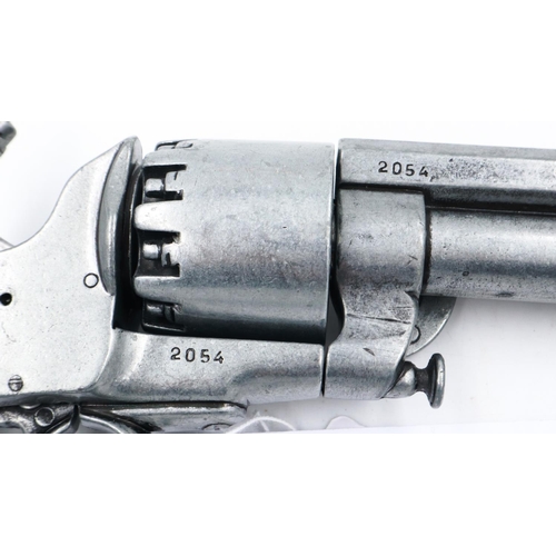 2220 - Replica Confederate LeMat revolver with full working mechanism, (non-firing). P&P Group 2 (£18+VAT f... 