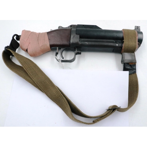 2221 - US Vietnam war special forces replica M79 blooper cut down with original sling, 3D printed. P&P Grou... 