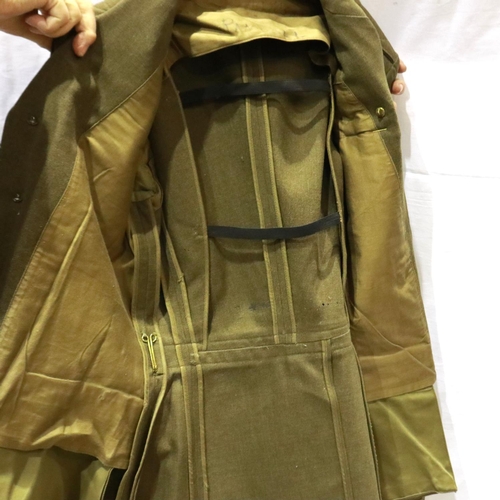 2238 - American WWII tunic of the 103rd Infantry Division, several areas of moth damage throughout. P&P Gro... 