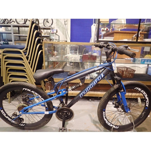 15 inch frame 21 speed Muddy Fox Idaho full suspension mountain