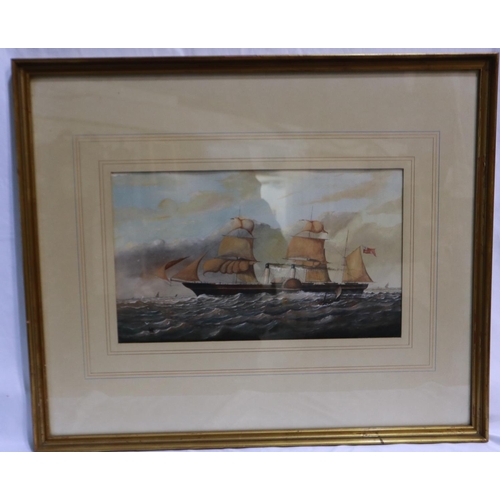 2026 - Anthony Elliott Skuse (20th century): watercolour, The Atlantic Steam Packet - The Persia, 47 x 28 c... 