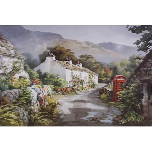 2045 - Judy Boyes (B. 1943): Two signed limited edition prints An Old Lakeland Sitting Room 498/850 and Vil... 