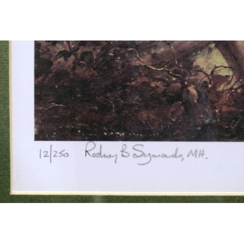 2023G - Rodney Symonds (20th century): artist signed limited edition print, Royal Rock Beagle Hunt 1866, 12/... 