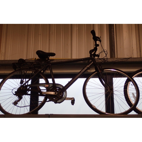 1012 - Raleigh Pioneer 21 inch frame, 18 speed road bike, with Shimano shifters and brakes. Not available f... 