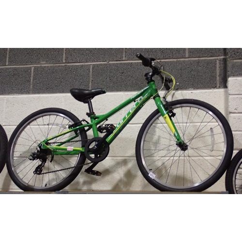 1015 - Carrera Abyss, 11 inch frame, 7 speed childs bike. Not available for in-house P&P