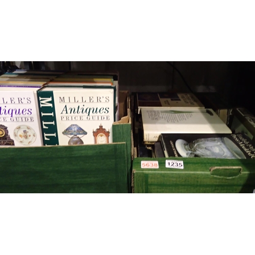 1235 - A large quantity of mixed Millers Antiques books and further antique guides/books. Not available for... 