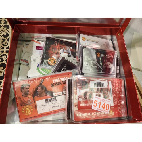 1389 - Twelve Manchester United Season tickets and a Collection of Stubbs. Not available for in-house P&P