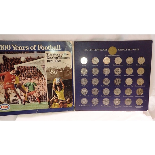 1495 - ESSO FA Cup Centenary (72) coin collection. P&P Group 1 (£14+VAT for the first lot and £1+VAT for su... 