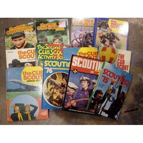 1528 - Collection of the Club Scout Annuals, 1973-1986. Not available for in-house P&P