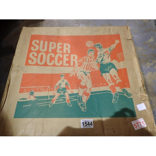 1544 - Boxed Super Soccer game. Not available for in-house P&P