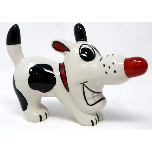 239 - Lorna Bailey dog, Dashy, L: 16 cm, no cracks or chips. P&P Group 1 (£14+VAT for the first lot and £1... 