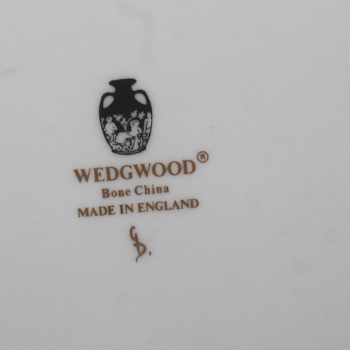 242 - Wedgwood hand painted, field mouse plate, D: 32 cm, light surface scratches and wear to gilt however... 