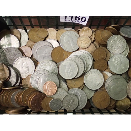 1160 - Basket of UK coins. P&P Group 1 (£14+VAT for the first lot and £1+VAT for subsequent lots)