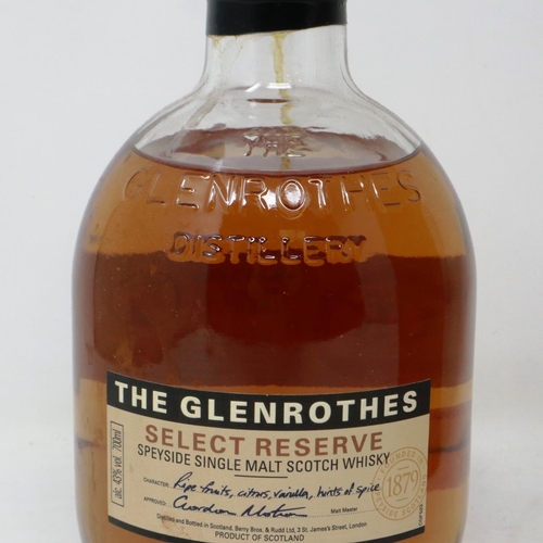 529 - The Glenrothes Select Reserve Speyside single malt, 700ml, 43% proof, boxed. P&P Group 2 (£18+VAT fo... 