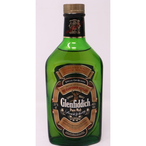 538 - Glenfiddich pure malt Scotch whisky, 375cl, 40% proof, boxed. P&P Group 1 (£14+VAT for the first lot... 