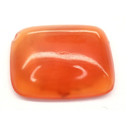 30 - Loose carnelian intaglio, 19 x 15 mm. P&P Group 1 (£14+VAT for the first lot and £1+VAT for subseque... 