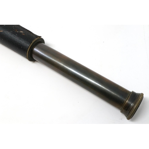 137 - Kelvin & Hughes marine telescope, no 0402/1702, L: 80 cm extended. P&P Group 3 (£25+VAT for the firs... 