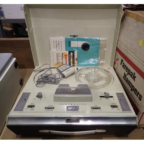 1515 - Fidelity Playmaster reel to reel tape recorder. P&P Group 2 (£18+VAT for the first lot and £3+VAT fo... 