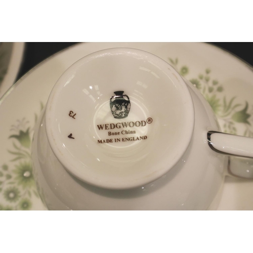 268 - Wedgwood tea and coffee service of thirty six pieces in the Westbury pattern, no chips, cracks or vi... 