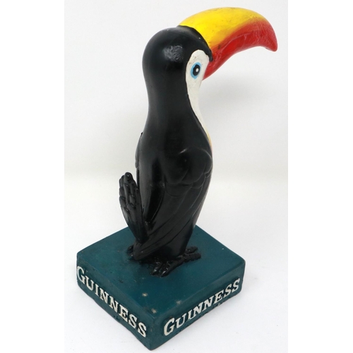 324 - Wooden Guinness toucan figure, H: 19 cm, good condition throughout. P&P Group 1 (£14+VAT for the fir... 