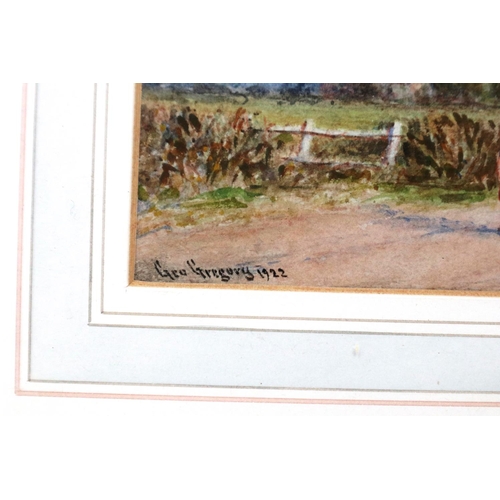 357 - William Foster (1853-1924): watercolour, Edwardian Holiday 1903, attributed by label verso, 24 x 17 ... 