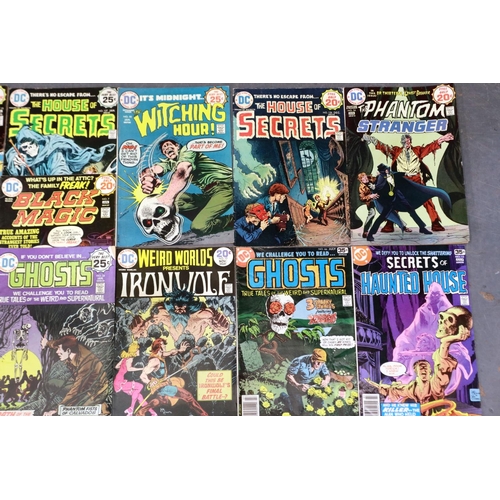 393 - DC comics: horror genres, including Secrets of Haunted House, The Witching Hour etc., some early edi... 