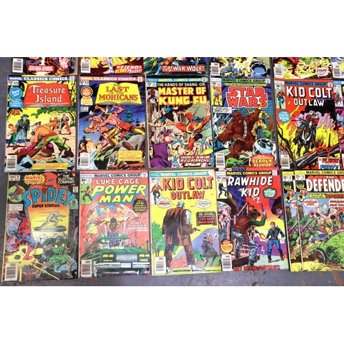 418 - Marvel and Marvel Classics comics, including Treasure Island, Star Wars, Dr Strange etc. (33). P&P G... 