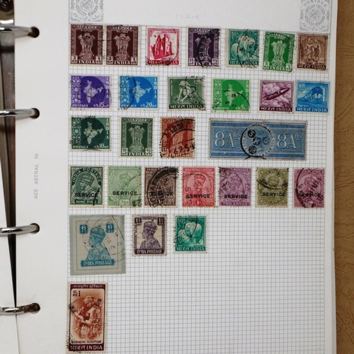 428 - Stock book of world stamps including Great Britain, Germany etc. P&P Group 1 (£14+VAT for the first ... 