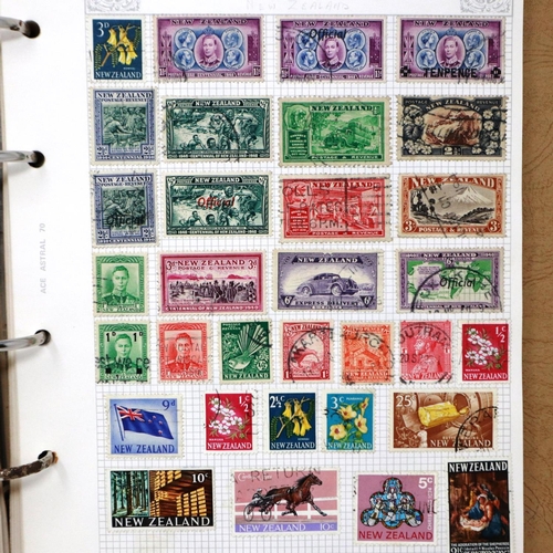 428 - Stock book of world stamps including Great Britain, Germany etc. P&P Group 1 (£14+VAT for the first ... 