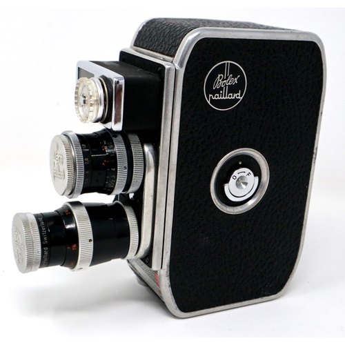 432 - Bolex Paillard film camera as found and untested. P&P Group 2 (£18+VAT for the first lot and £3+VAT ... 