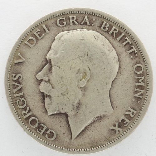 2017 - 1917 silver half crown of George V. P&P Group 0 (£5+VAT for the first lot and £1+VAT for subsequent ... 