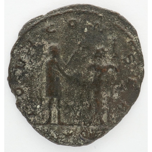 2028 - Ancient Roman Billon of Emperor Gothicus Claudius. P&P Group 0 (£5+VAT for the first lot and £1+VAT ... 