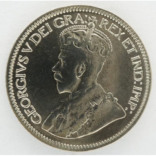 2036 - 1917 Canadian silver ten Cents of George V, nEF grade. P&P Group 0 (£5+VAT for the first lot and £1+... 