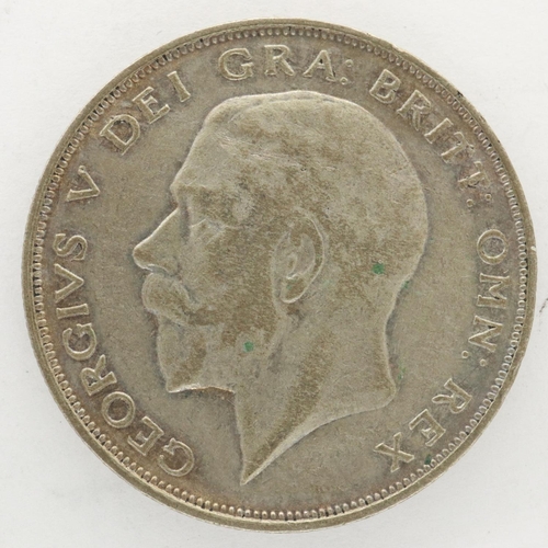 2043 - 1921 silver half crown of George V. P&P Group 0 (£5+VAT for the first lot and £1+VAT for subsequent ... 