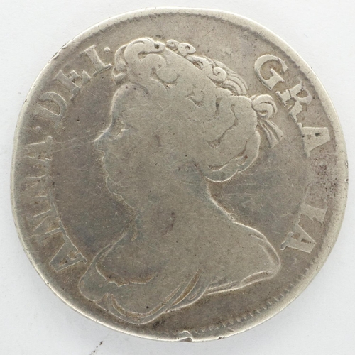 2059 - 1711 silver shilling of Queen Anne. P&P Group 0 (£5+VAT for the first lot and £1+VAT for subsequent ... 