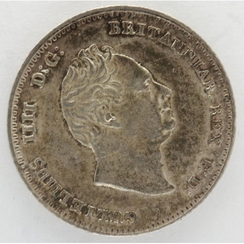 2063 - 1836 silver groat of William IV. P&P Group 0 (£5+VAT for the first lot and £1+VAT for subsequent lot... 