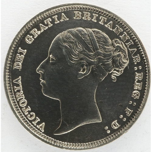 2072 - 1885 silver sixpence of Queen Victoria, EF grade. P&P Group 0 (£5+VAT for the first lot and £1+VAT f... 