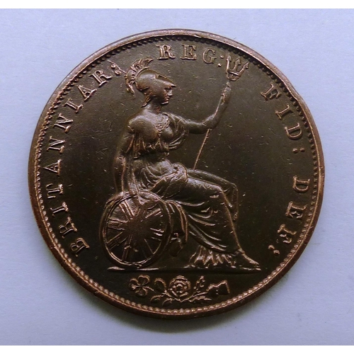 2085 - 1853 copper half penny of Queen Victoria. P&P Group 0 (£5+VAT for the first lot and £1+VAT for subse... 