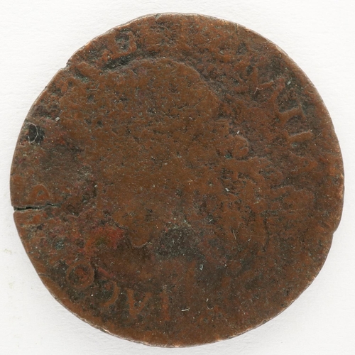 2111 - James II Limerick Gun money. P&P Group 0 (£5+VAT for the first lot and £1+VAT for subsequent lots)