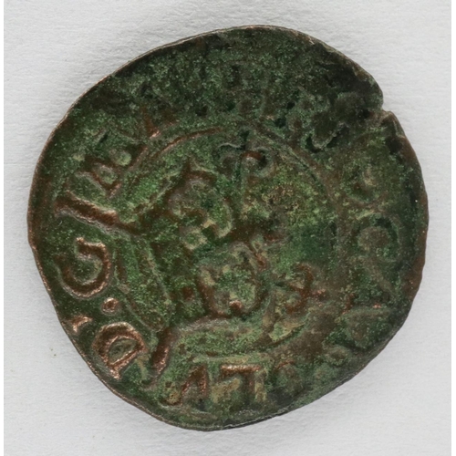 2118 - King Charles I copper rose farthing. P&P Group 0 (£5+VAT for the first lot and £1+VAT for subsequent... 