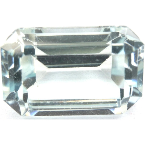 76 - Natural loose gemstones: aquamarine, 1.76cts. P&P Group 1 (£14+VAT for the first lot and £1+VAT for ... 