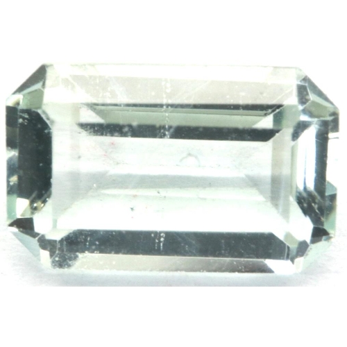 87 - Natural loose gemstones: aquamarine, 1.14cts. P&P Group 1 (£14+VAT for the first lot and £1+VAT for ... 