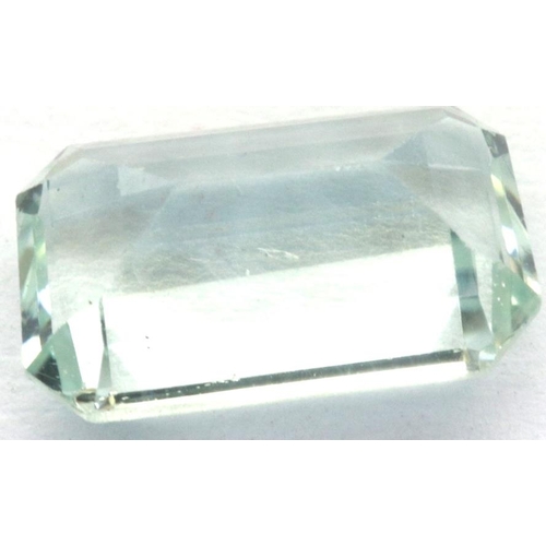 87 - Natural loose gemstones: aquamarine, 1.14cts. P&P Group 1 (£14+VAT for the first lot and £1+VAT for ... 