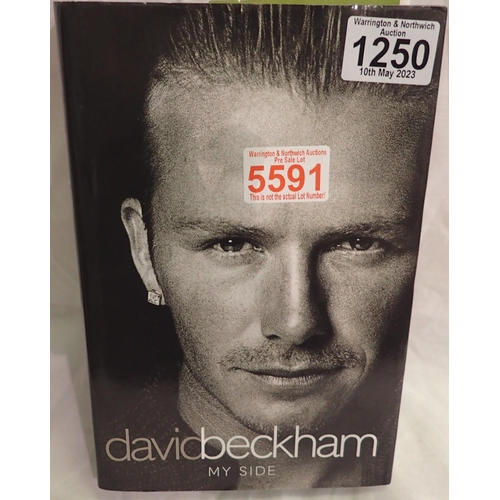 1250 - David Beckham hardback book, My Side. P&P Group 1 (£14+VAT for the first lot and £1+VAT for subseque... 