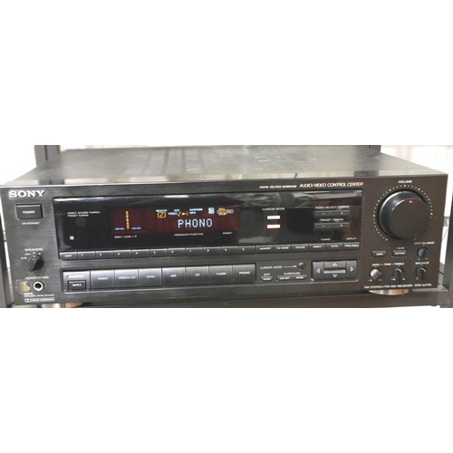 434 - Sony STR AV10 stereo receiver, working at lotting. Not available for in-house P&P