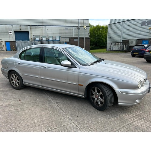 1C - Jaguar X type 2003 2.1V6, registration: NG52 WFK, with comprehensive service history, two keys, 138,... 